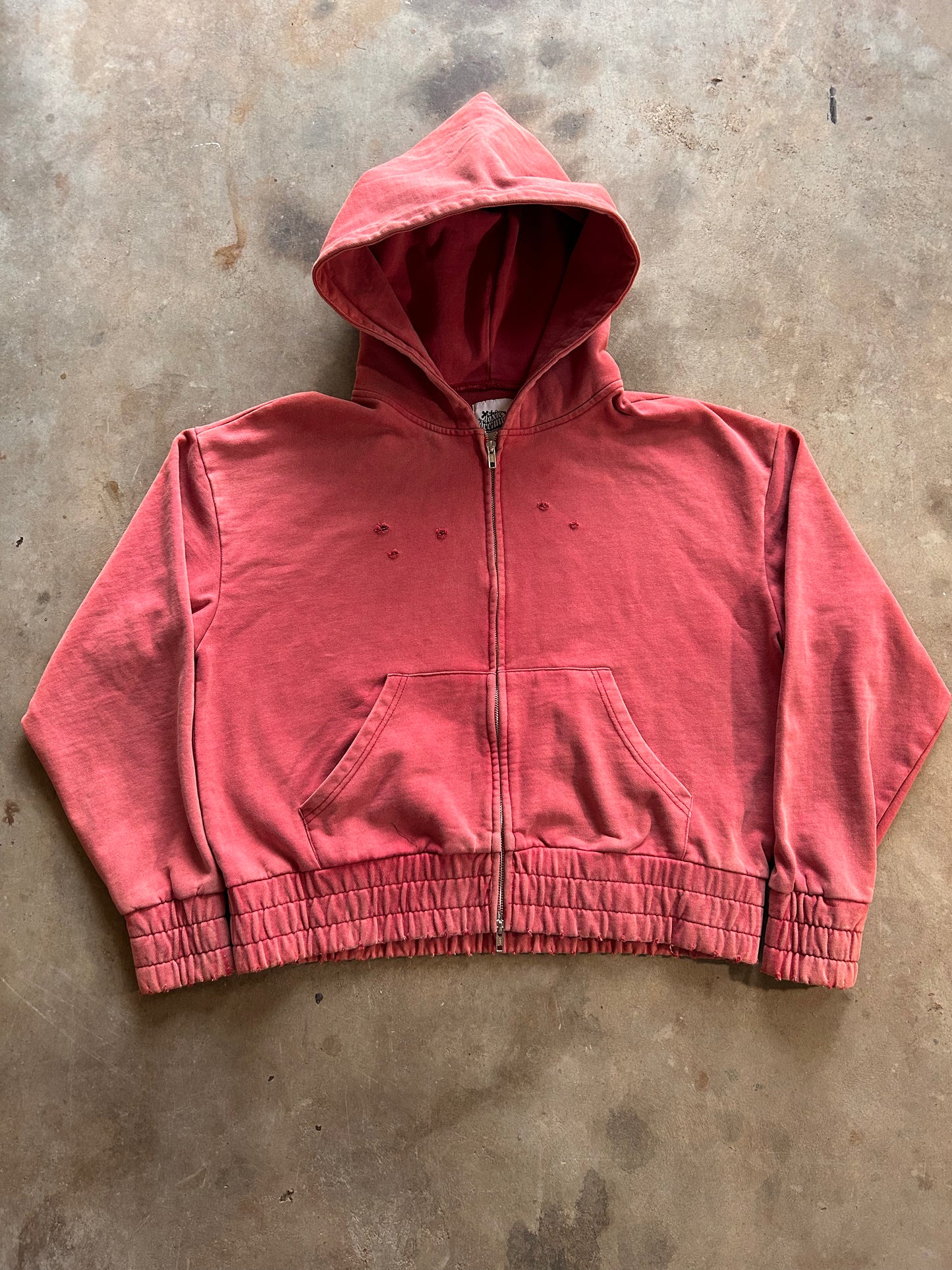 Coral Oversized Dual-Zip jacket