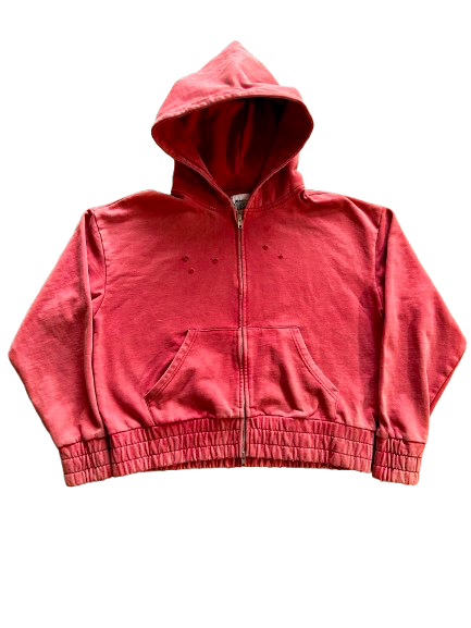 Coral Oversized Dual-Zip jacket