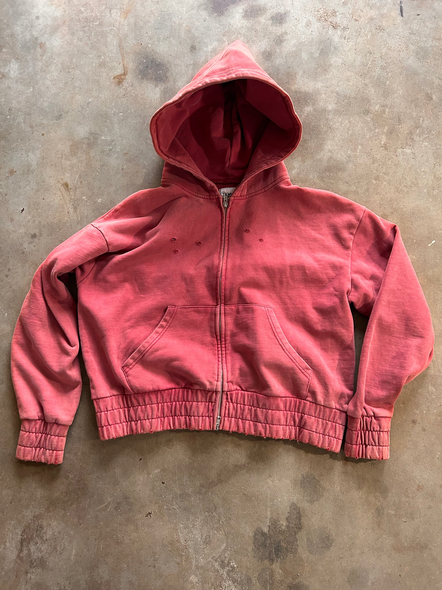 Coral Oversized Dual-Zip jacket