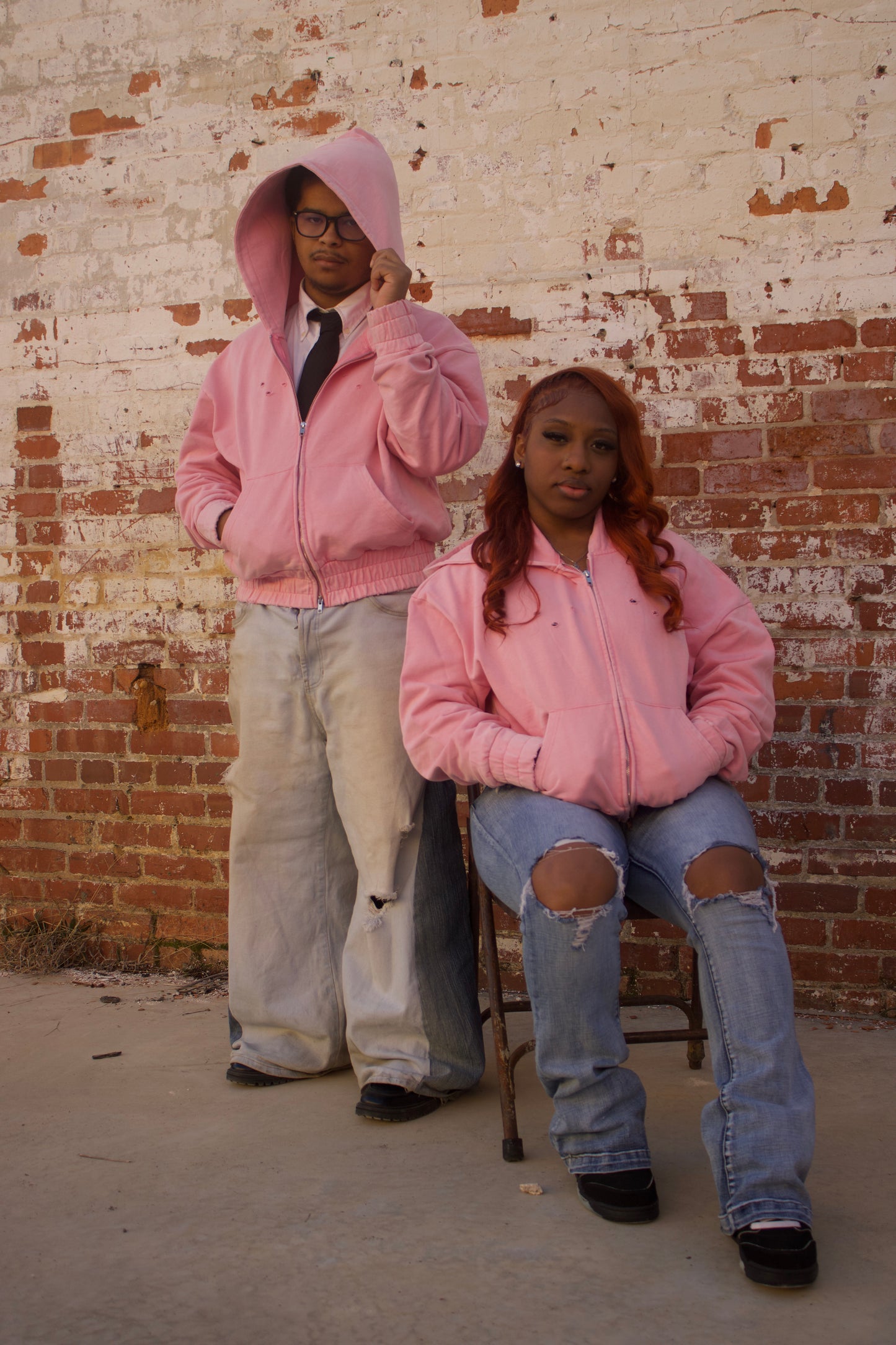 Ballet Oversized Dual-Zip jacket